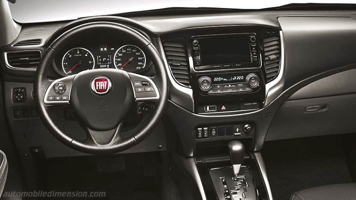 Fiat Fullback 2016 dashboard