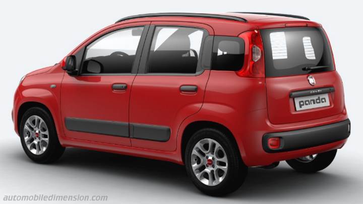 Fiat Panda 2016 Kofferraum