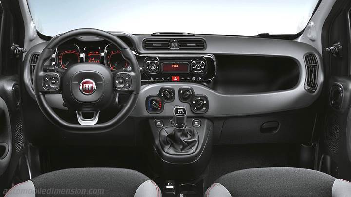 Fiat Panda 2016 dashboard