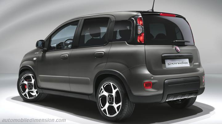 Volume coffre Fiat Panda 2021