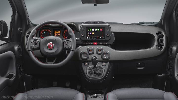 Fiat Panda 2021 dashboard