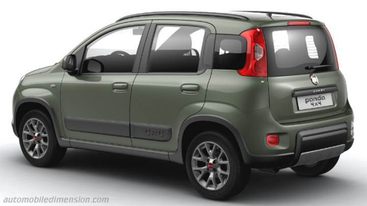 Bagagliaio Fiat Panda 4x4 2016