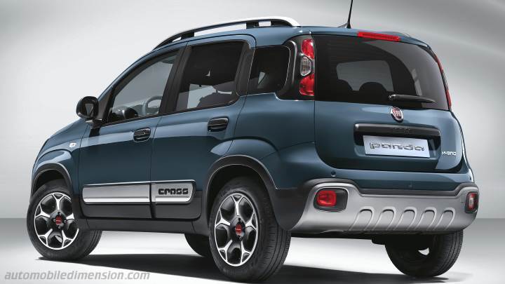 Volume coffre Fiat Panda Cross 2021