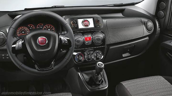 Fiat Qubo 2016 dashboard