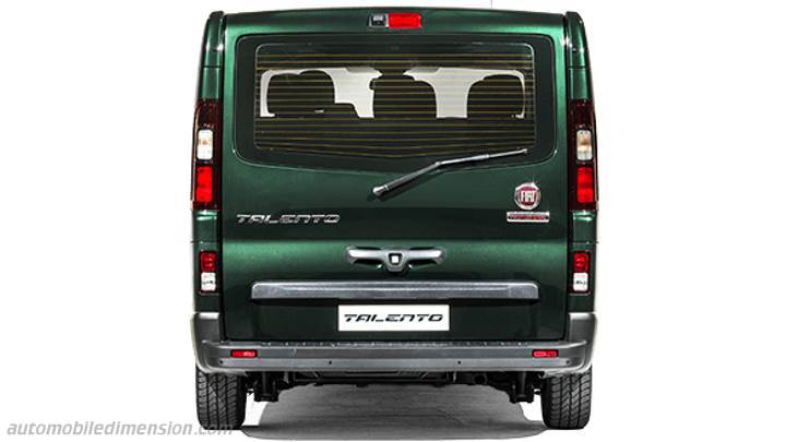 Fiat Talento Combi lg 2016 bagageutrymme