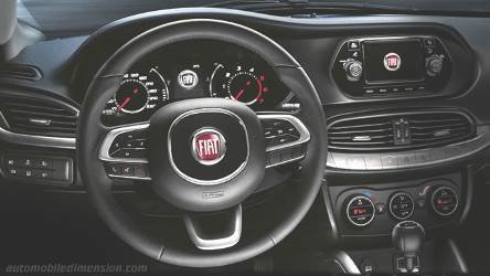 Fiat Tipo 4-door 2016 dashboard