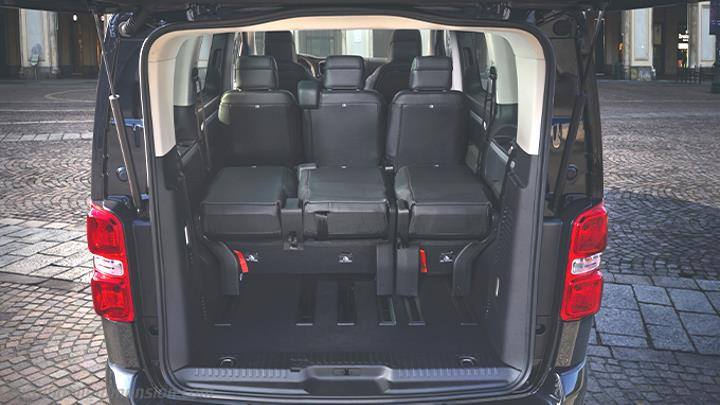 Fiat Ulysse Standard 2022 boot space