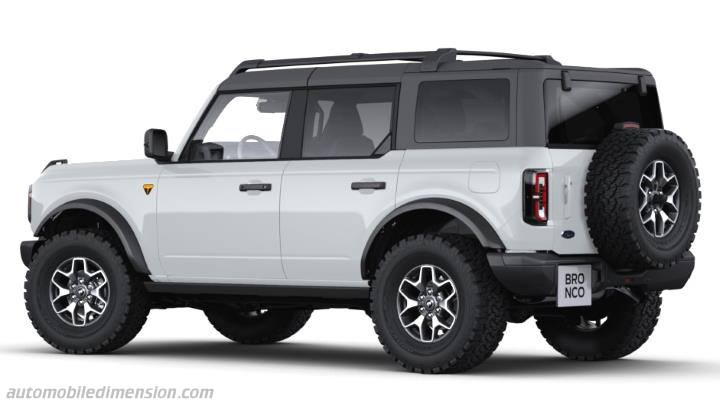 Ford Bronco 2023 kofferbak