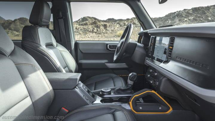 Intérieur Ford Bronco 2023