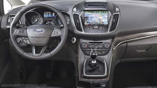 Ford C Max 2015 Abmessungen Kofferraumvolumen Und Innenraum
