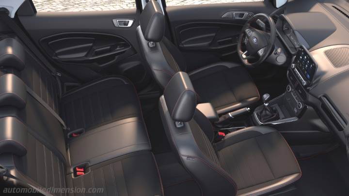 Ford Ecosport Abmessungen Kofferraumvolumen Und Innenraum
