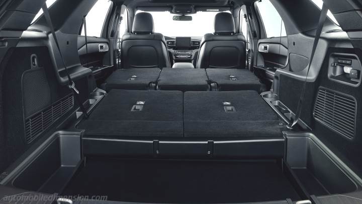 Ford Explorer 2020 boot space