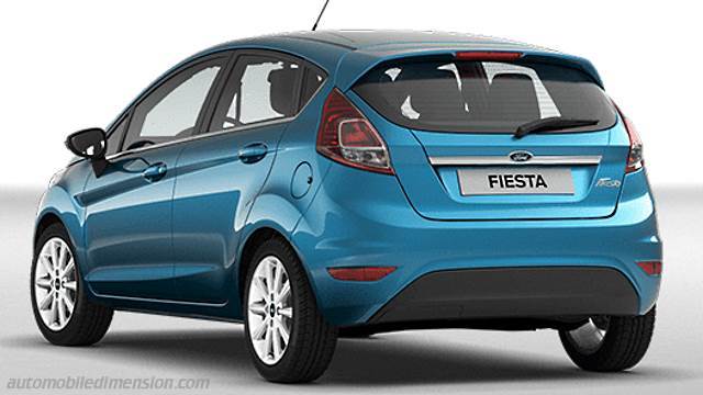 Ford Fiesta 2013 boot space