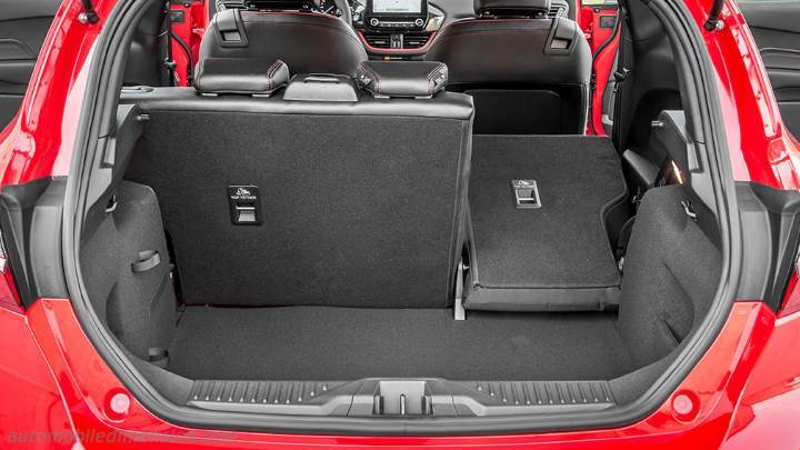 Ford Fiesta 2017 boot space