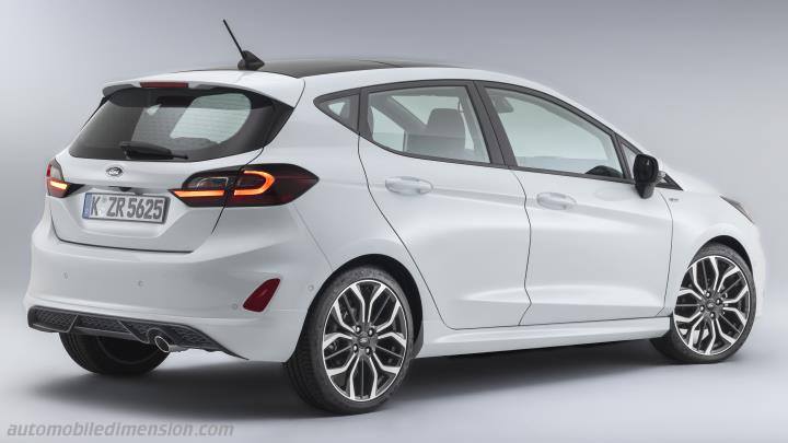 Dimension Ford Fiesta, volume coffre et électrification