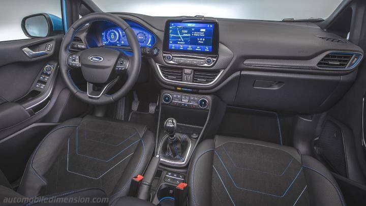 Ford Fiesta 2022 instrumentbräda