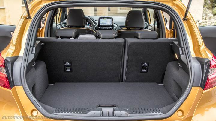 Ford Fiesta Active 2018 boot space