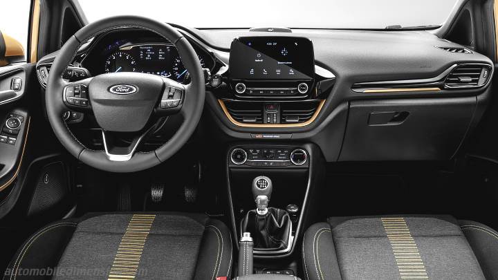 Ford Fiesta Active 2018 dashboard