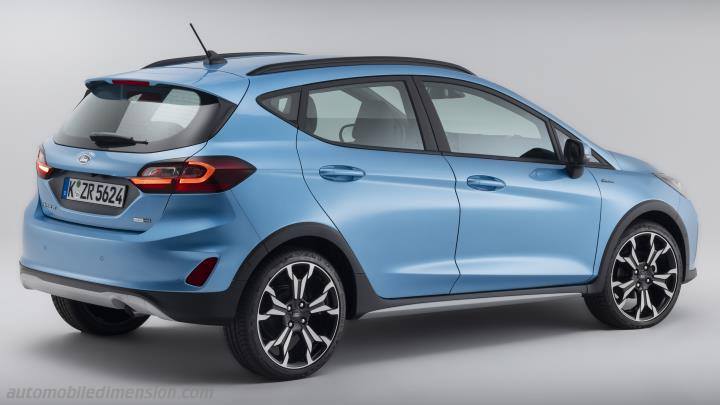 Ford Fiesta Active 2022 boot space