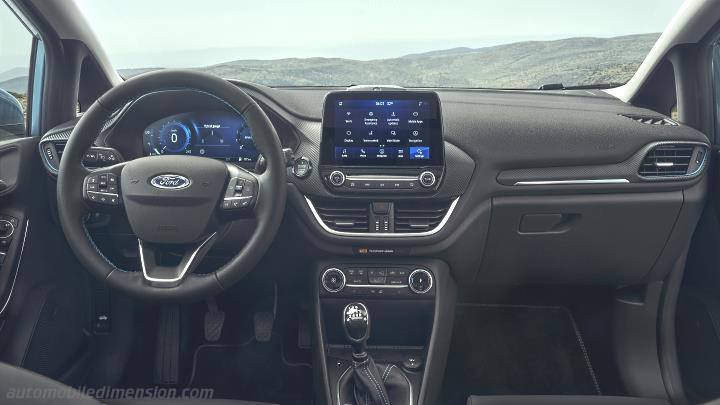 Ford Fiesta Active 2022 dashboard