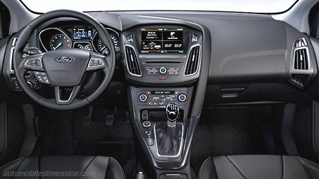 Ford Focus 2015 Abmessungen Kofferraumvolumen Und Innenraum