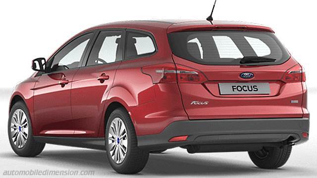 Ford Focus Sportbreak 2015 Kofferraum