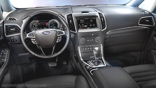 Ford Galaxy 2015 Abmessungen Kofferraumvolumen Und Innenraum