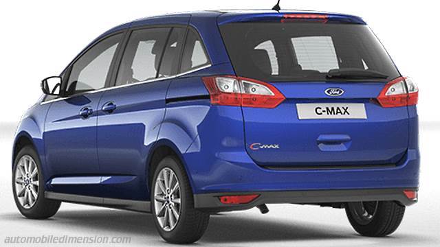 Ford Grand C-MAX 2015 kofferbak