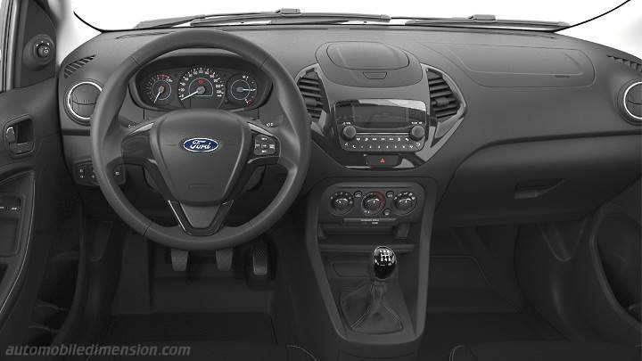 Ford Ka+ 2018 dashboard