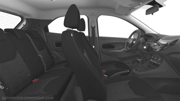 Intérieur Ford Ka+ 2018