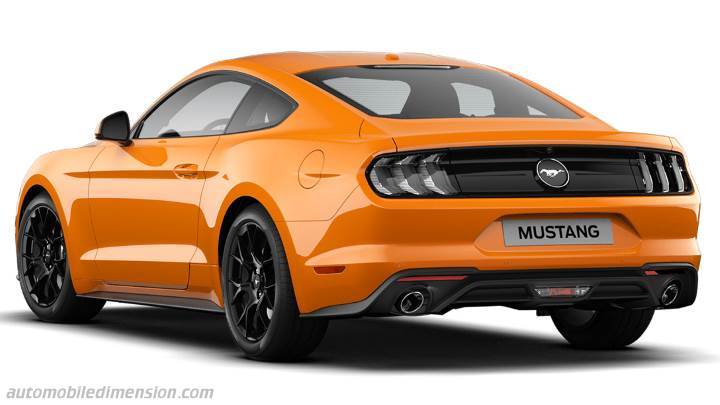 Ford Mustang 2018 kofferbak