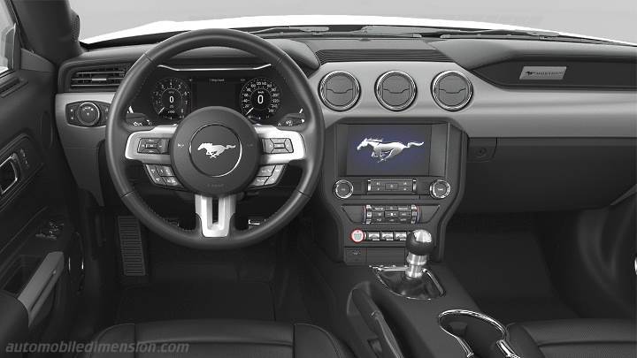 Ford Mustang 2018 Dimensions Boot Space And Interior