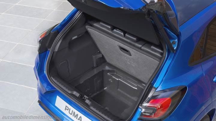 Ford Puma dimensions, boot space and electrification