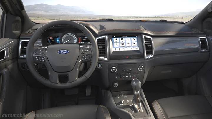 Ford Ranger 2019 instrumentbräda