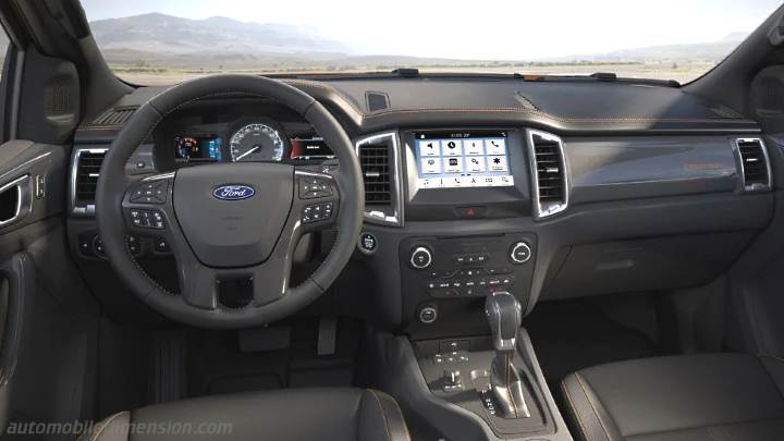 Ford Ranger 2019 Dimensions Boot Space And Interior