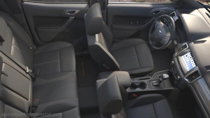 Intérieur Ford Ranger 2019