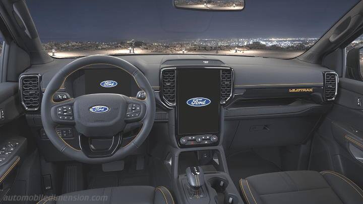 Ford Ranger 2023 dashboard