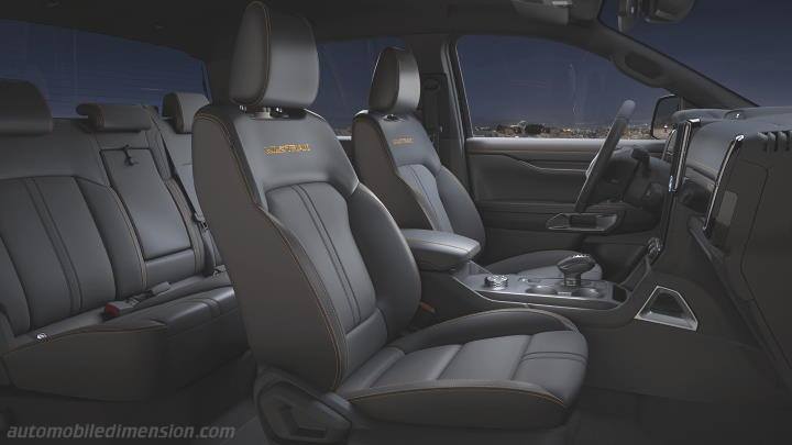 Intérieur Ford Ranger 2023