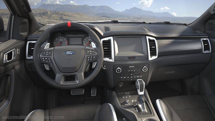 Ford Ranger Raptor 2019 dashboard