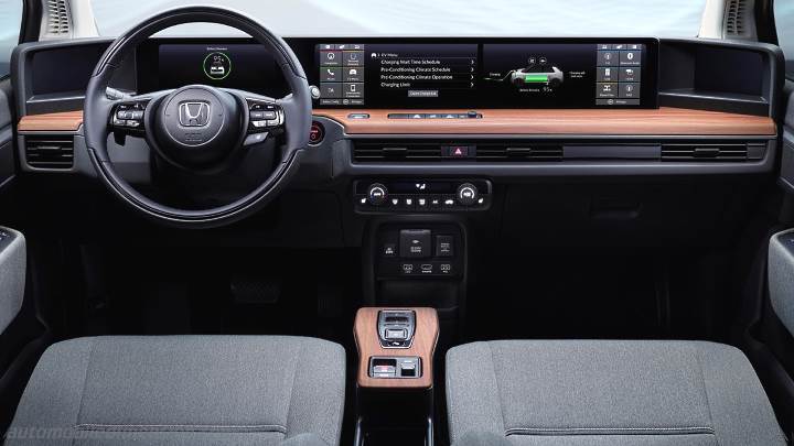 Honda e 2020 dashboard