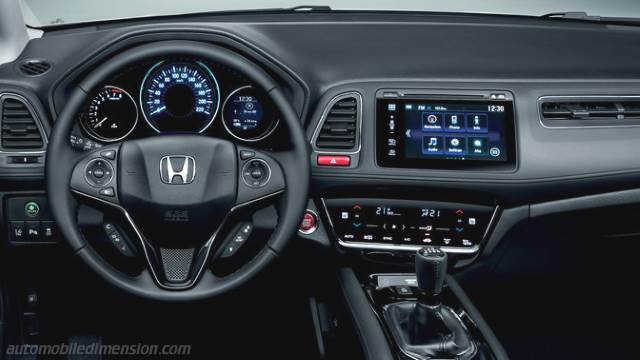 Honda Hr V 2015 Abmessungen Kofferraumvolumen Und Innenraum