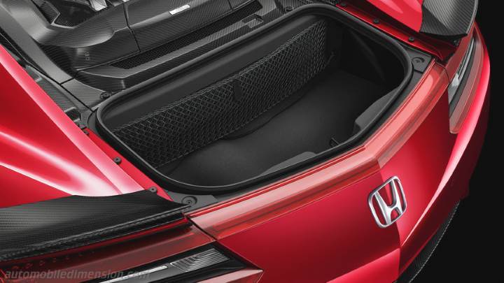 Honda NSX 2017 bagageutrymme