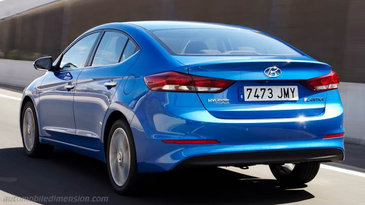 Hyundai Elantra 2016 Abmessungen Kofferraumvolumen Und