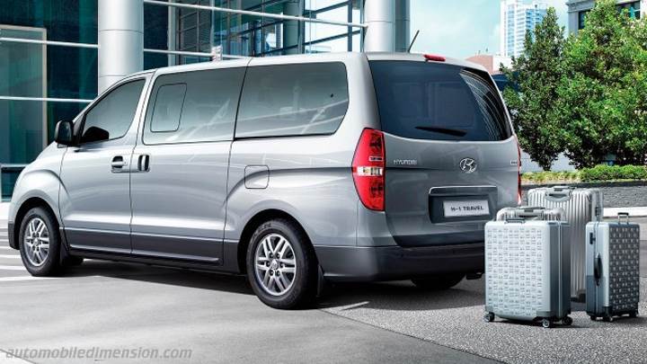 Hyundai H-1 Travel 2015 Kofferraum