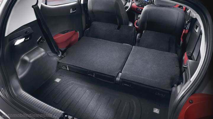 Hyundai i10 2017 boot space