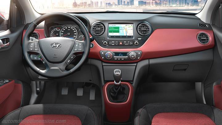 Hyundai i10 2017 dashboard