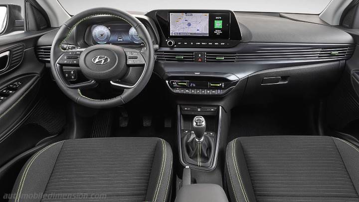 Hyundai i20 2021 dashboard