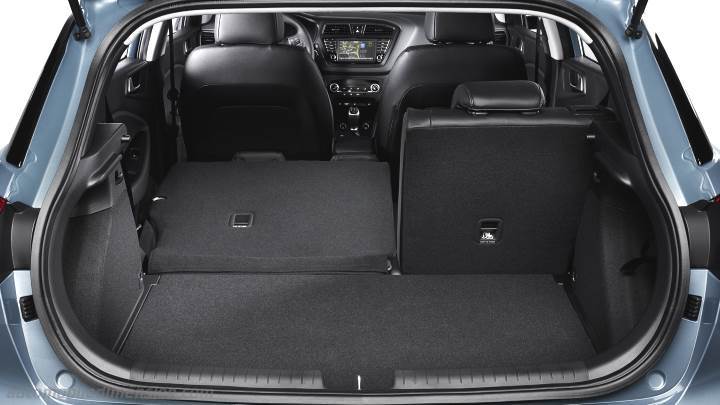 Hyundai i20 Active 2016 boot space