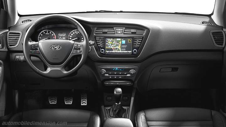 Hyundai i20 Active 2016 dashboard