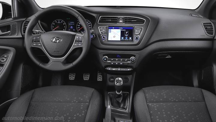 Hyundai i20 Active 2018 instrumentbräda